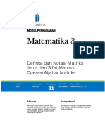 Modul Minggu 1 - Matematika 3