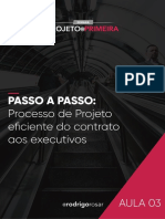 Semana PDP - Ebook Aula 3 de 3 - Passo a passo Processo de Projeto eficiente do contrato aos executivos