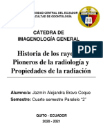 Tarea 5 Historia de Los Rayos X. Imagenología General I