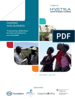 Smallholder Farmers and Business Hystra Report