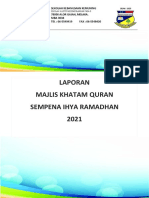 Laporan Khatam Quran Ramadhan 2021