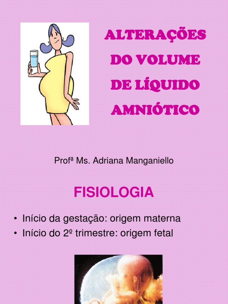 Cor e Alterações do Líquido Amniótico | PDF | Gravidez | RTT