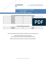 Refund and Fa Disbursement Schedule