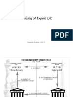 Advising of Export L/C: Nazmul Karim, CDCS