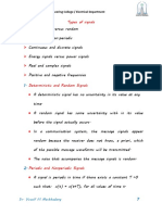 Types of Signal