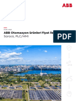 ABB Otomasyon Fiyat Listesi Ocak 2022