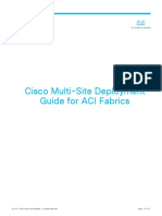 Cisco Multi Site Deployment Guide For Aci Fabrics Oct2021