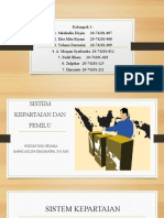 A SISTEM KEPARTAIAN DAN PEMILU