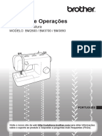 Manual Operações Máquina de Costura