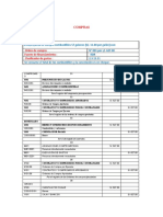 Compras de combustible, papel y vacunas