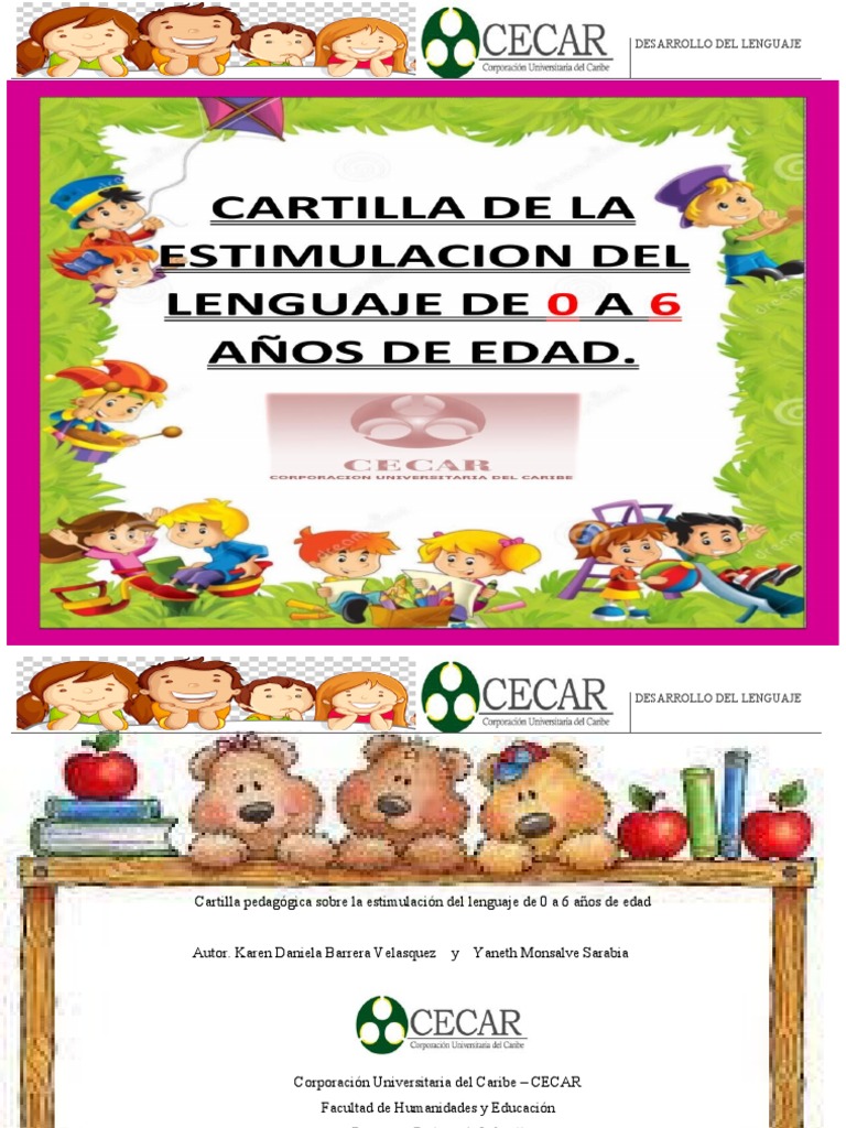 Estimulación del Lenguaje Infantil 0-6 Años | PDF | Aquisición de ...