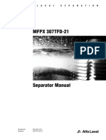 MFPX 307 Separator Manual