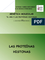 Genética Molecular El Arn y Las Proteínas Histonas