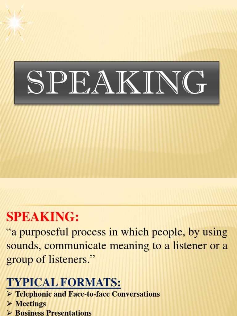 Effective Speaking Techniques Guide | PDF | Human Voice | Speech