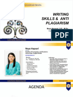 NH - Writing Skills & Anti Plagiarsm