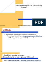 When Is An Autoregressive Model Dynamically Stable - v3.2