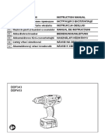 DDF453RFE használati utasítás