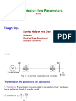 Transmission Line Parameters: Taught by