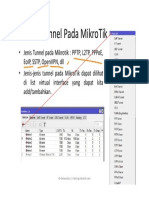 Tunnel Pada MikroTik