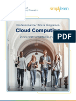 Cloud Computing: Professional Certificate Program in