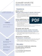 Resume PDF For Website