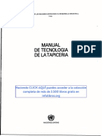 Manual de Tecnología de La Tapicería Autor Sr. Desmond P. Cody