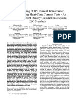 Understanding of HV Current Transformer Failures During Short-Time Current Tests - An Insight of Current Density Calculations Beyond IEC Standards