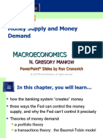 Chapter 3 - Money Supply and Money Demand