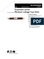 Eaton's Bussmann Series 17.5 KV Medium Voltage Fuse Links