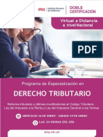 Brochure PE Derecho Tributario 29.01.2022