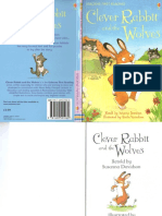 Clever rabbit and the wolves