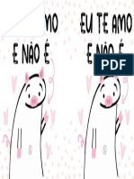 eu te amo e não é porco