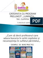 GPP Luminita - Prezentare CERC PEDAGOGIC