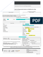 Aviso de Funcionamiento - Ejemplo Llenado para Capas