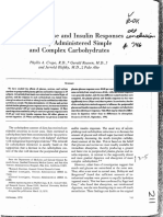 Crapo Glucose and Insulin Responses to Simple and Complex Carbohydrates 211 1976