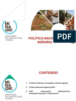 Politica Nacional Agraria