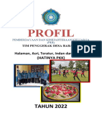 Profil PKK Desa Tahun 2022