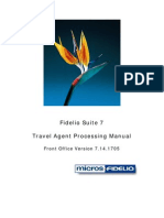 Travel Agent Processing Manual V7.14