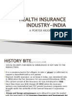 Health Insurance Industry-India: A Porter Model Analysis