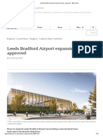 Leeds Bradford Airport Expansion Plans Approved - BBC News