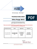 Ultra Purge 9015: Technical Data Sheet