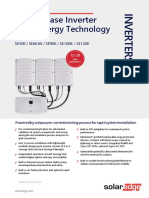 Three Phase Inverter With Synergy Technology: For Europe