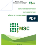 Manual MSC Proveedores Contratistas V5 3