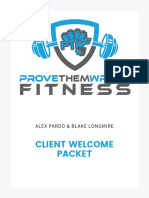 PTWF Welcome Packet