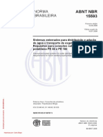 NBR 15593_ Sistemas Enterrados Para Distribuição e Adução de Água e Transporte de Esgotos Sob Pressão - Requisitos Para Conexões Soldáveis de Polietileno PE 80 PE 100 (1)