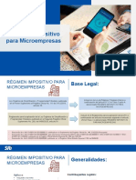 Régimen fiscal para microempresas en Ecuador