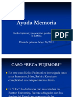 Ayuda Memoria Juicios Keiko Fujimori