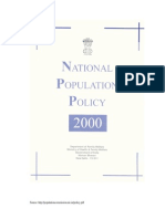 Source: Http://populationcommission - Nic.in/policy PDF