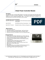 DC Solid State Power Controller Module: Sensitron Semiconductor