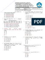 PAS X Matematika Wajib